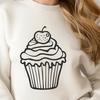 Stunning Cupcake - SVG For Commercial Use