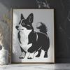 Beautiful Dog - Laser Cutter DXF