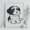 Unique Sitting Havanese - SVG Digital File