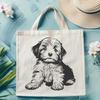 Artistic Sitting Havanese DXF