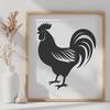 Unique Rooster Printable Image