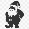 Beautiful Standing Santa Claus In DXF - Commercial Use