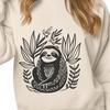 Artistic Sloth - PNG For Commercial Use