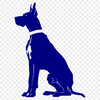 Beautiful Dog Vector Illustration In SVG For Free Download