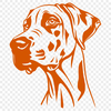 Creative Great Dane SVG - For Laser Project