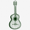 Beautiful Guitar PNG