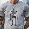 Artistic Skeleton Digital Drawing - Free PDF