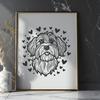 Creative Havanese - Glowforge DXF Free Download