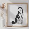 Husky In SVG For Download, Free Commercial Use