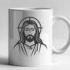 Unique Jesus In DXF Format - Free Download