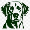 Artistic Labrador Retriever - Laser Engraver SVG Free Download