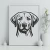 Stunning Labrador Retriever - SVG Format