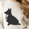 Free Sitting Corgi - DXF