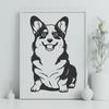 Unique Corgi Artwork