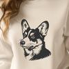 Creative Welsh Corgi In SVG & DXF