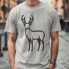 Standing Deer DXF