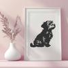 Stunning Havanese Vector Art