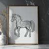 Horse Decal In PNG File Format For Free Download