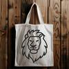 Beautiful Lion - Laser Cutter PDF