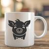 Beautiful Pig - Glowforge DXF