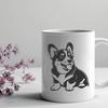 Creative Welsh Corgi - Vinyl SVG Free Download