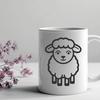 Artistic Sheep - Cricut SVG