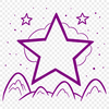 Unique Star Clip Art - Free DXF