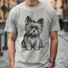 Stunning Yorkshire Terrier In SVG