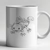 Beautiful Axolotl - Sublimation PNG