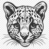 Stunning Big Cat Decal - Free SVG Download