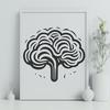 Brain Vector Image In PNG & SVG - Free Digital Download