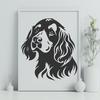 Cocker Spaniel In SVG Format - Free Digital Download, Commercial Use