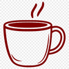 Creative Coffee Cup Illustration - Free SVG Download