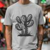 Artistic Cactus - Vinyl SVG