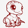 Cute Dinosaur Clip Art