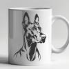 Creative Doberman Pinscher - Laser PNG