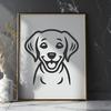 Stunning Labrador Retriever - Laser Cutter PDF