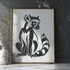 Stunning Lemur - SVG For Commercial Use