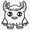 Free Unique Monster Clipart PNG - Commercial Use