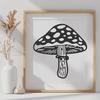 Beautiful Mushroom - For Laser Engraver Project