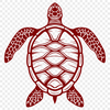 Creative Sea Turtle Vector Illustration