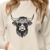 Creative Highland Cow Drawing - Free SVG Download