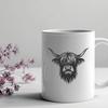 Stunning Cow - Glowforge PNG Free Download