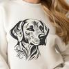 Artistic Labrador Retriever - Vinyl SVG