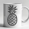 Stunning Pineapple DXF