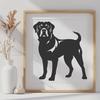 Beautiful Dog Digital Drawing - Free PDF Download