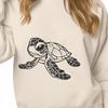 Creative Sea Turtle In DXF - For Free Download, Commercial Use