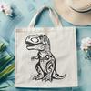 Artistic T Rex Decal