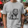 Standing Lion Artwork - PDF Free Download