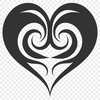 Love Heart Drawing In PDF File Format For Free Download